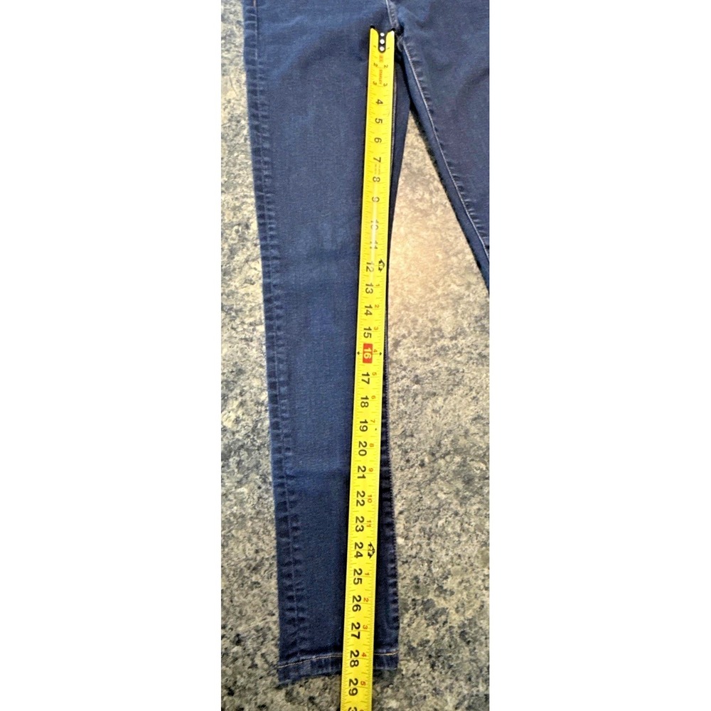Banana Republic Women's Mid-Rise Skinny Jeans Dark Wash Size 27 Stretch - Picture 3 of 6